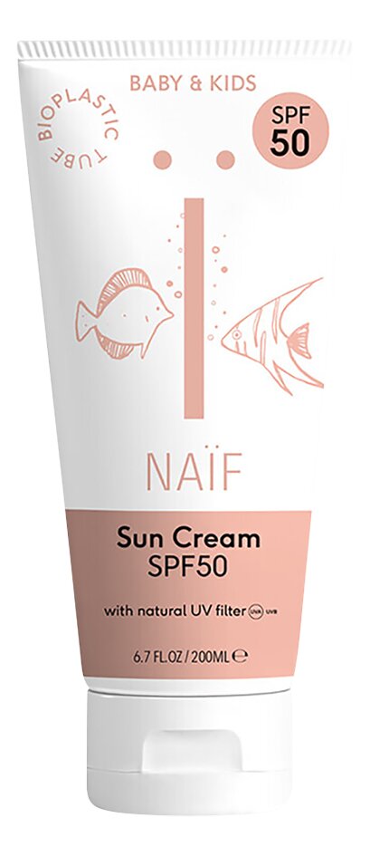Crème solaire Naïf SPF50 Bébé & Enfant 200 ml