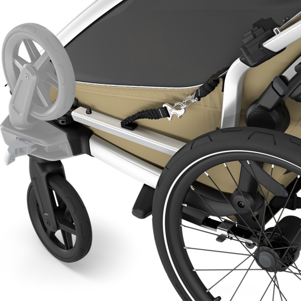 Thule Remorque de vélo Chariot Cross simple Faded Khaki
