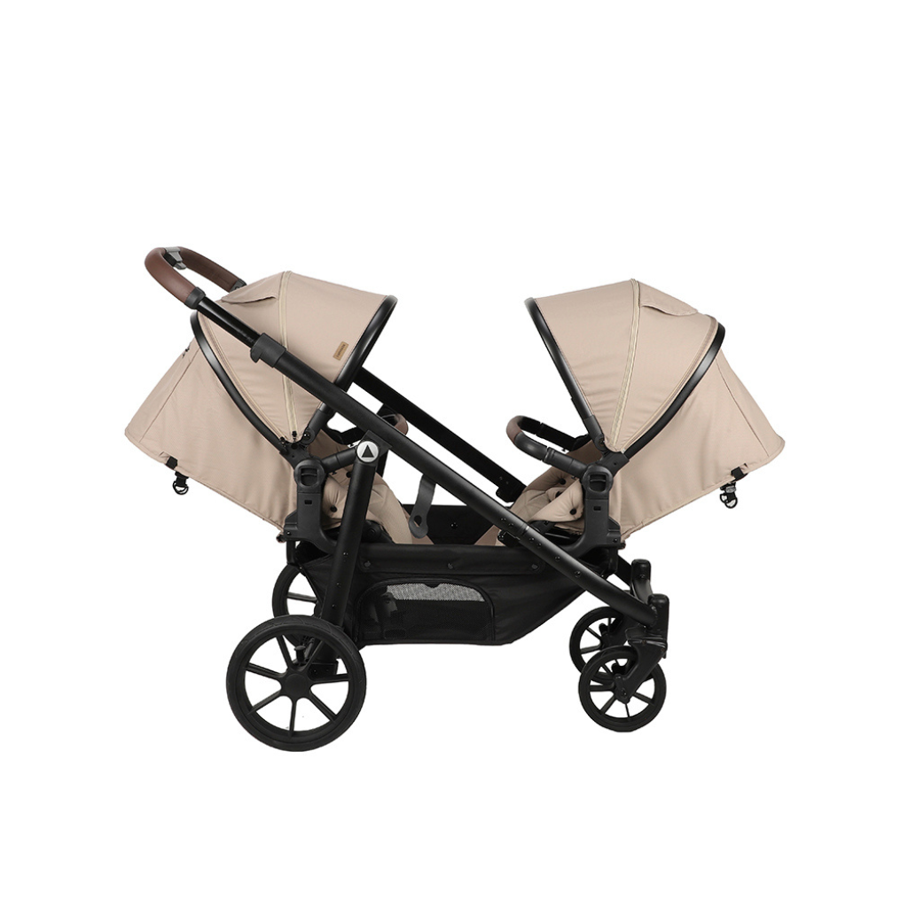 Topmark Duokinderwagen 2 Combi zand
