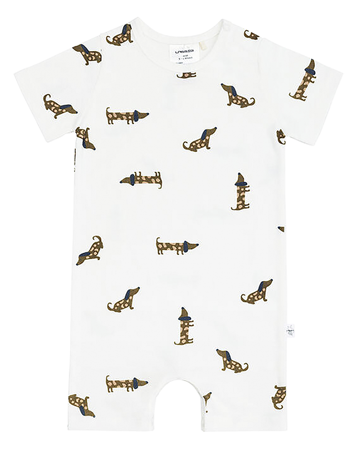 Lässig Playsuit Dog Milky