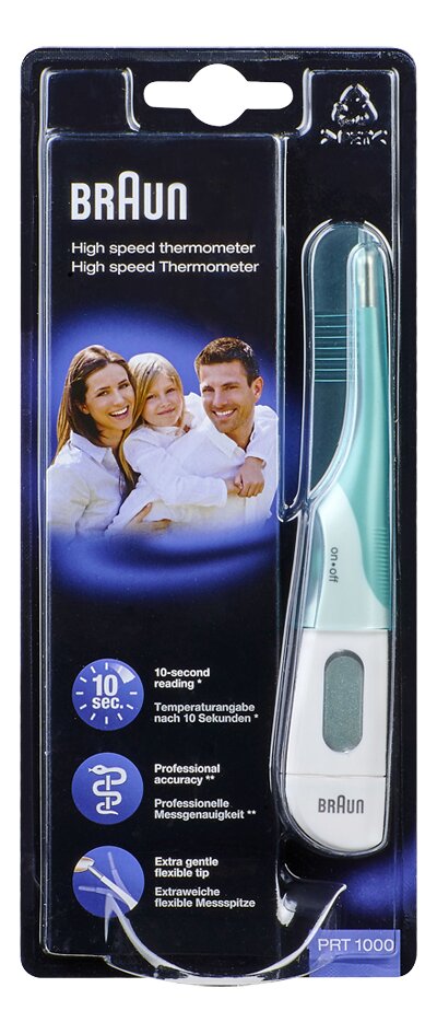 Braun Thermomètre médical numérique PRT1000