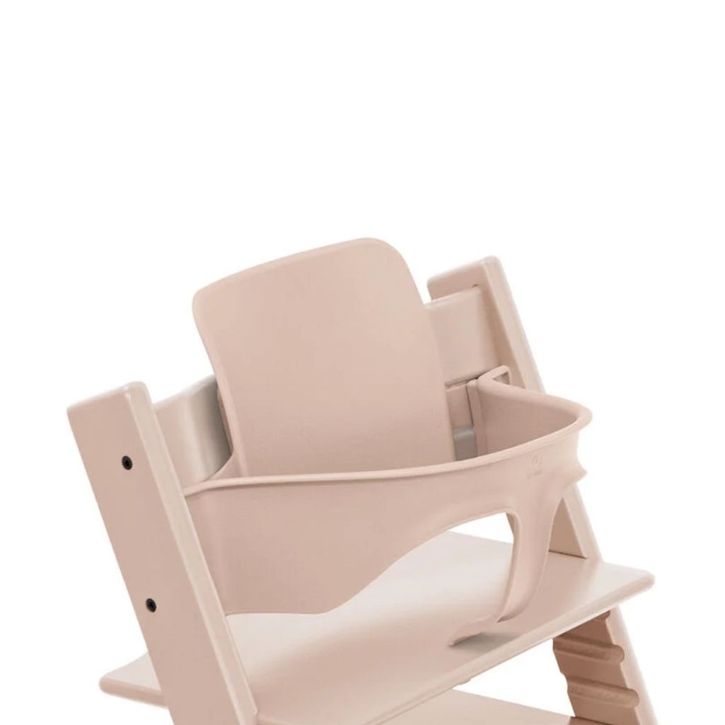 Stokke® Eetstoel Tripp Trapp® + beugel Baby Set² Serene Pink