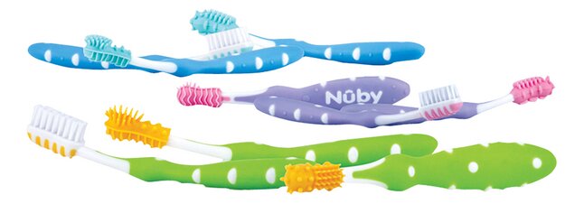 Nûby Brosse à dents - 3 pièces