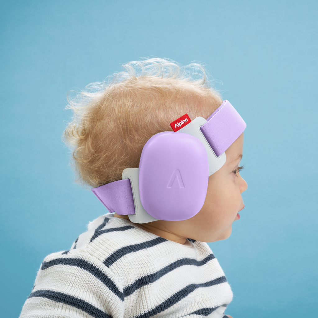 Alpine Casque antibruit Muffy Baby Purple