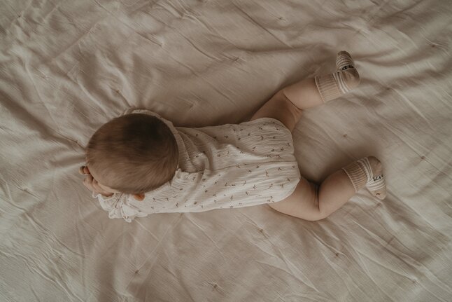 KipKep Blijf-Sokken Camel/Sand - 2 stuks