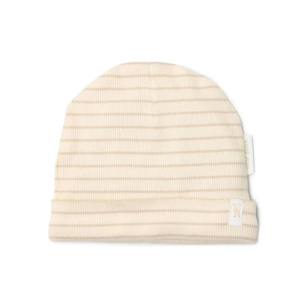Little Dutch Muts Stripe uniseks Soft Beige