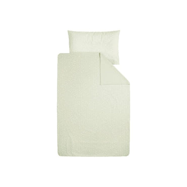 Dreambee Housse de couette pour lit Essentials vert clair