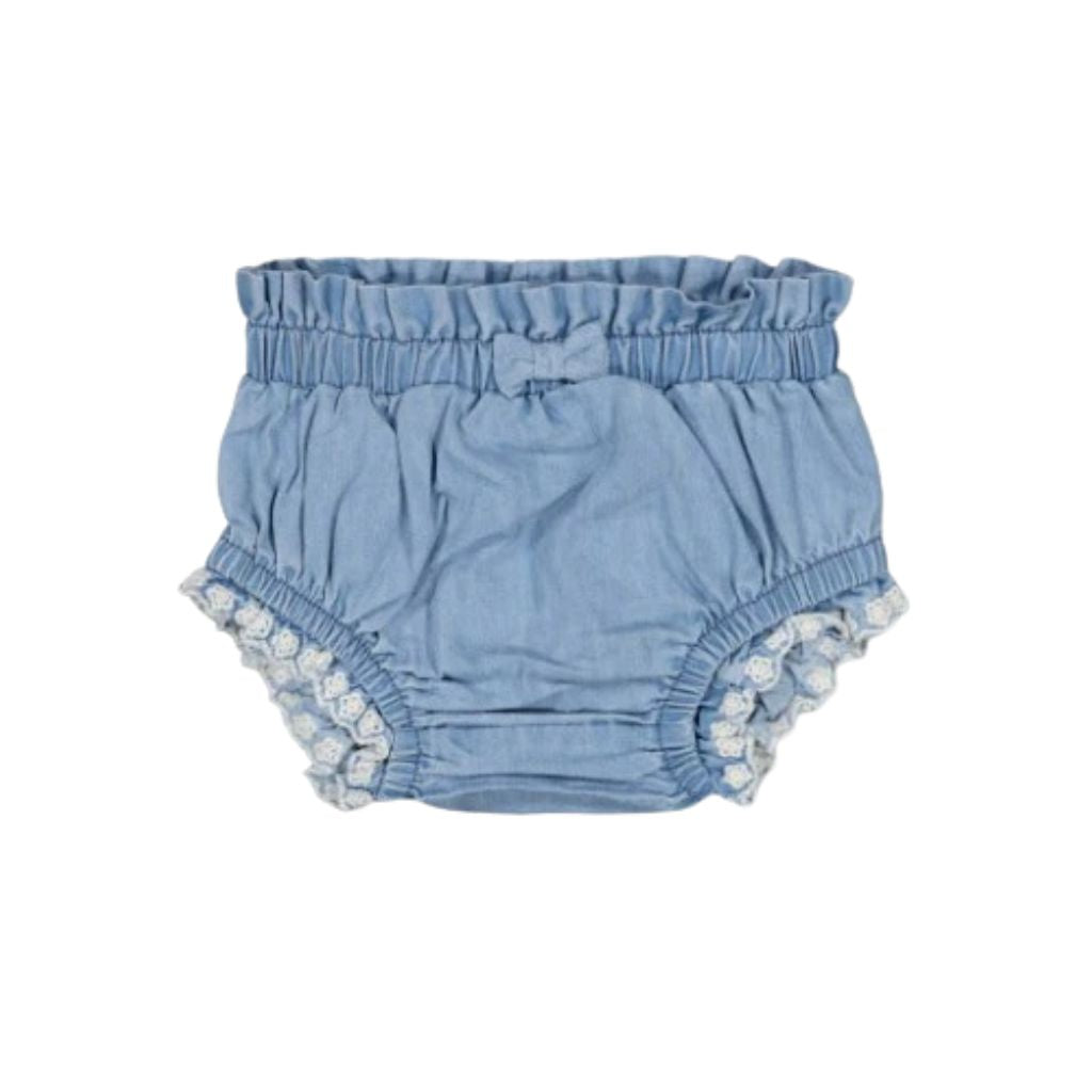Feetje Jurk + slip - Summer Denims m 68 l blue denim Meisjes