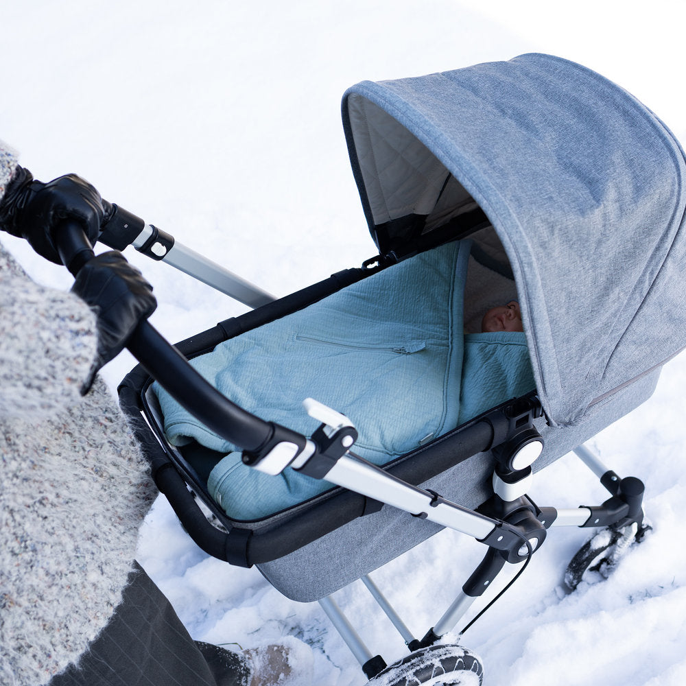 Bemini Couverture enveloppante Biside universelle Hiver bleu