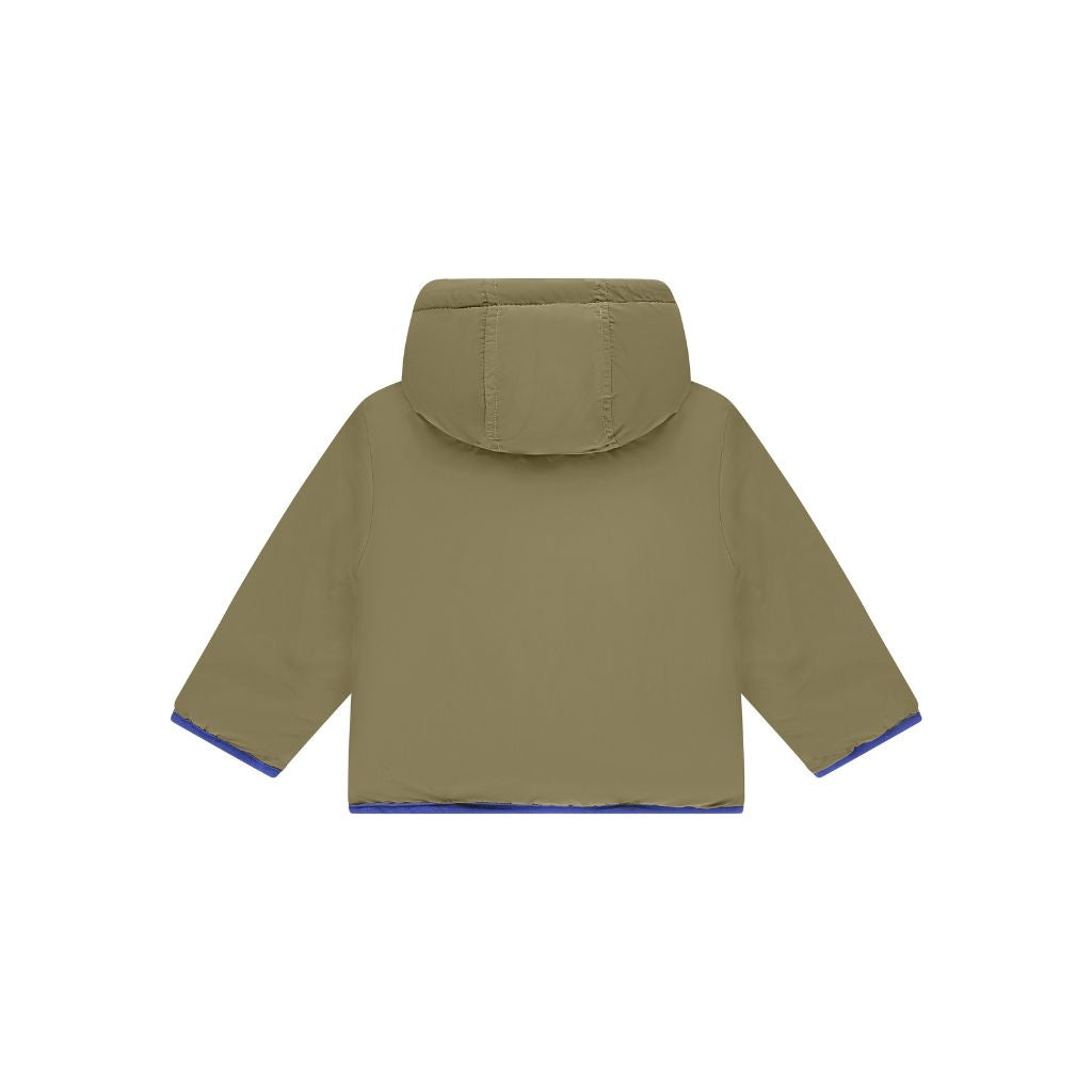 BabyFace Veste Teddy réversible Army
