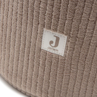 Jollein Panier de rangement Cloudy Rib Milky Coffee 30 x 35 cm