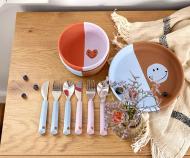 Lässig Siliconen kom Happy Rascals Heart Lavender