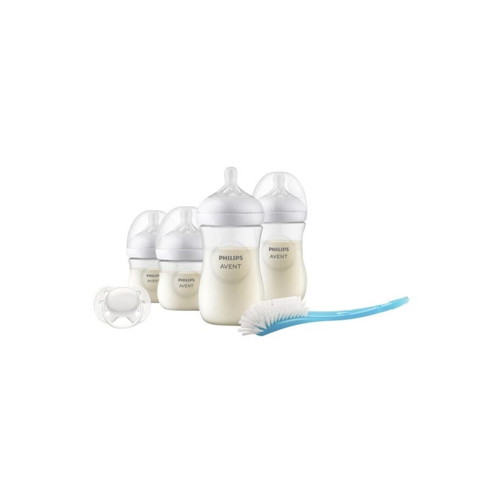 Philips AVENT Starterset Natural Response transparant- 4 stuks