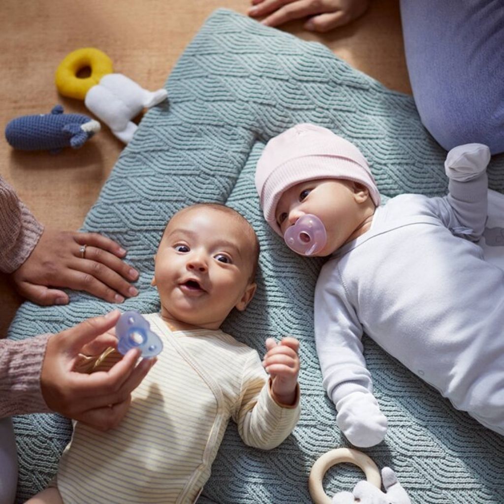 Philips AVENT Fopspeen + 0 maanden Soothie blauw - 2 stuks