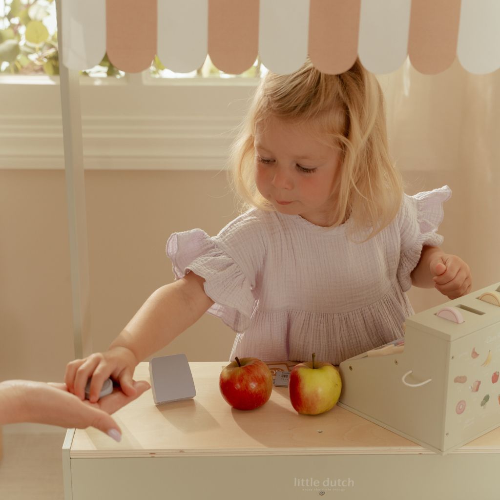 Little Dutch Houten Kassa met scanner