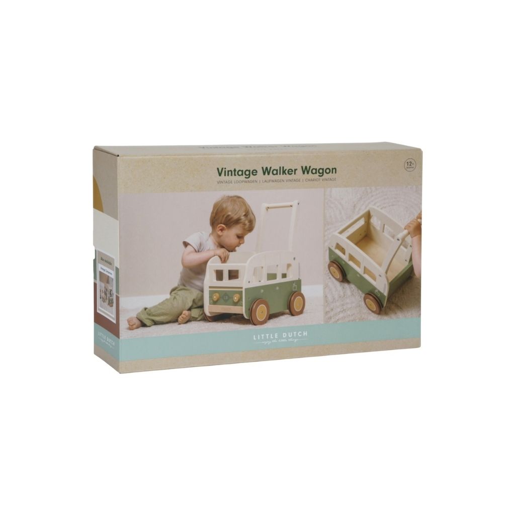 Little Dutch Porteur-pousseur Vintage Walker Wagon 2.0