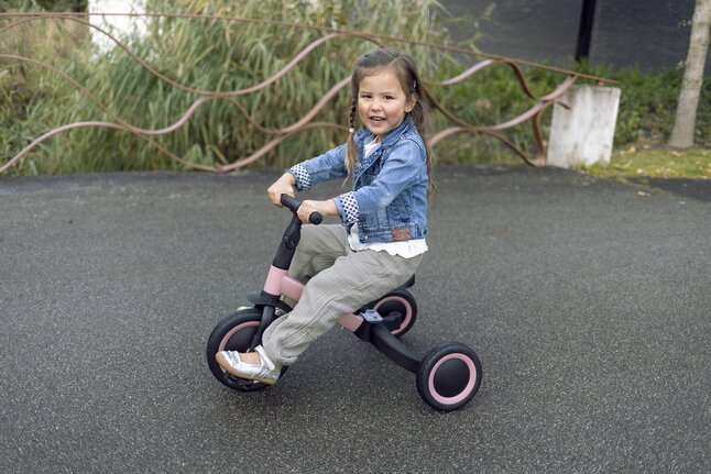 Topmark Driewieler 4-in-1 Kaya roze