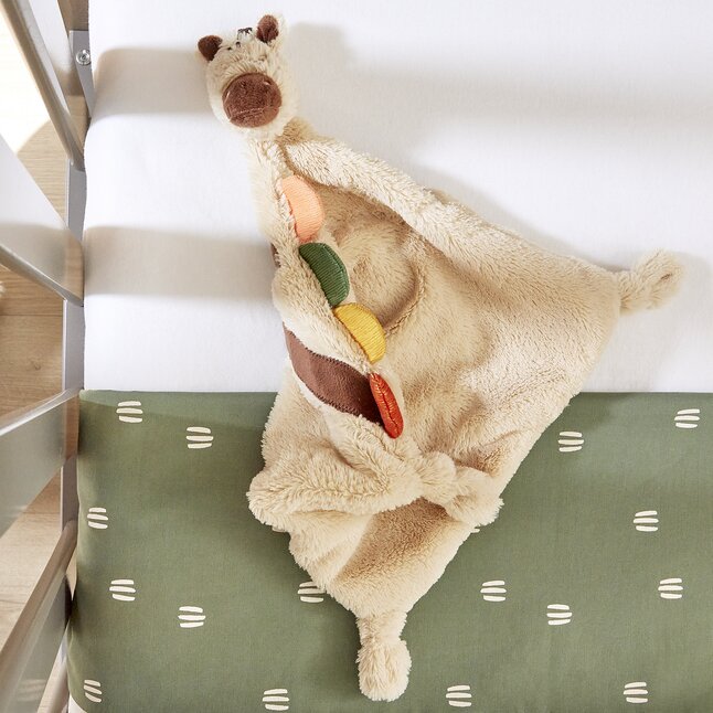 Dreambee Doudou Flo lignes ecru