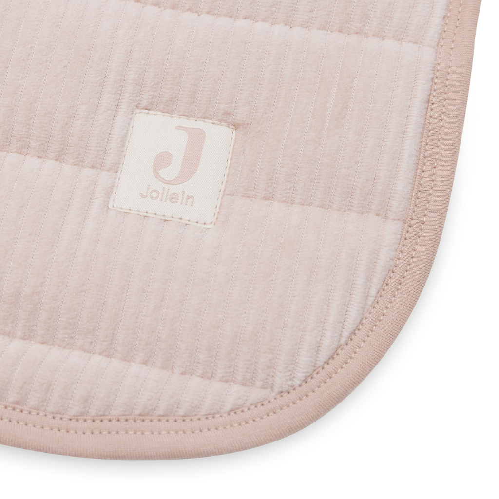 Jollein Deken voor wieg Velvet Rib Wild Rose 75 x 100 cm