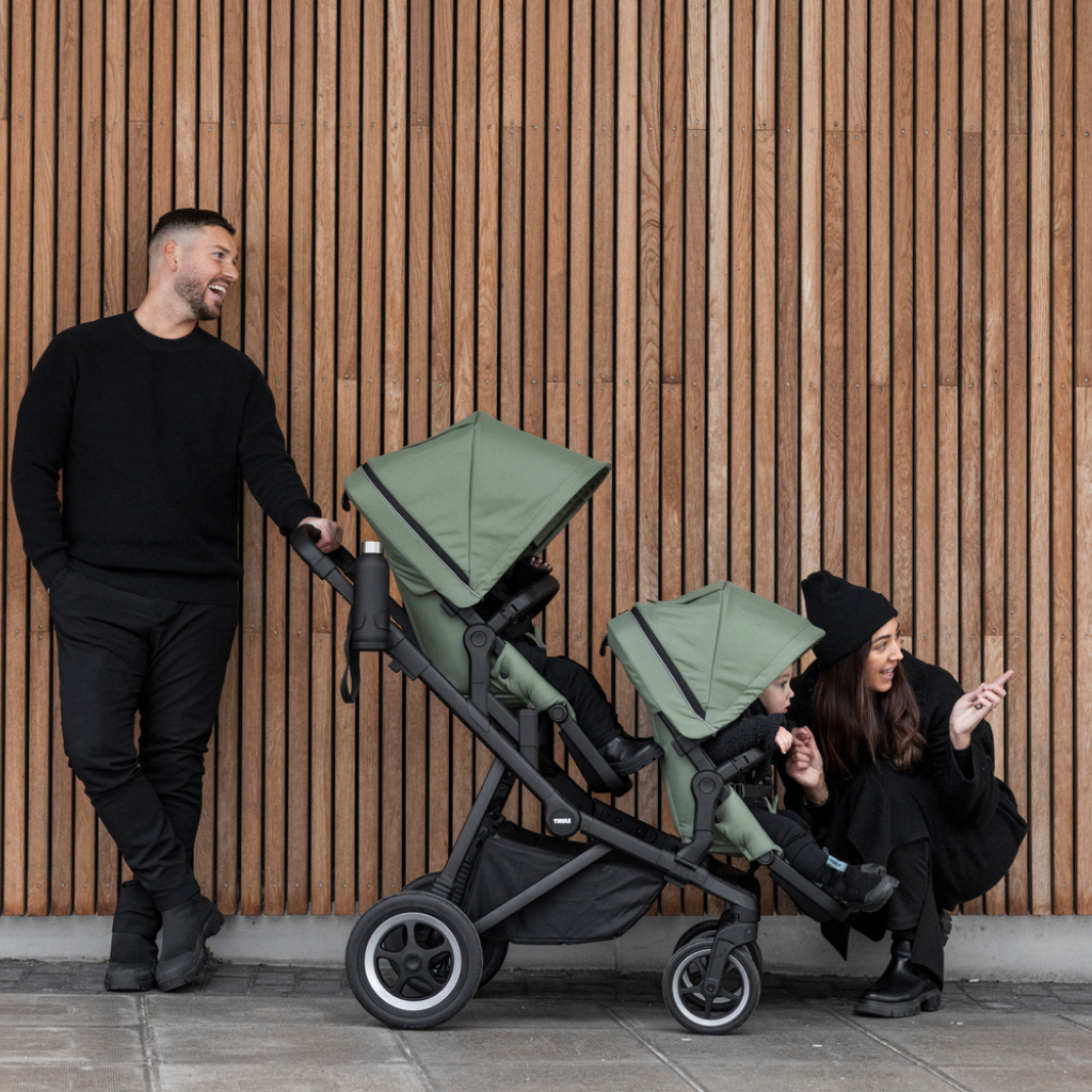 Thule Siège supplémentaire pour poussette double Sleek Soft Green