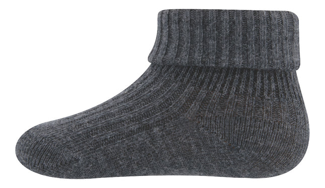 Ewers Paire de chaussettes Rib anthracite-gris