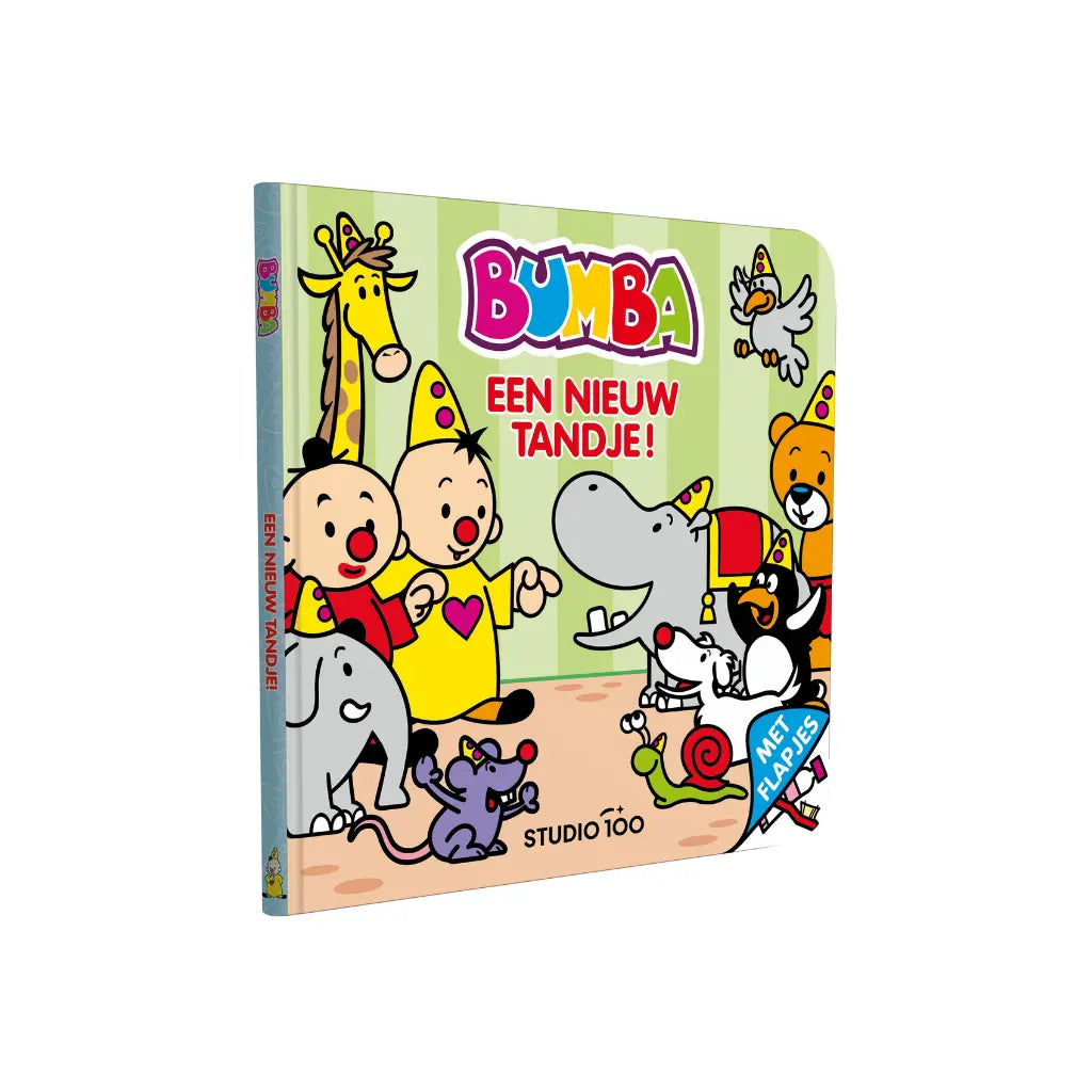 Bumba Kartonboek met flapjes - Een nieuw tandje Bumba
