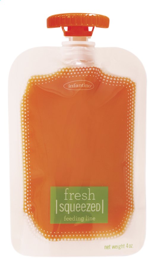 Infantino Knijpzakje Squeeze Station - 50 stuks
