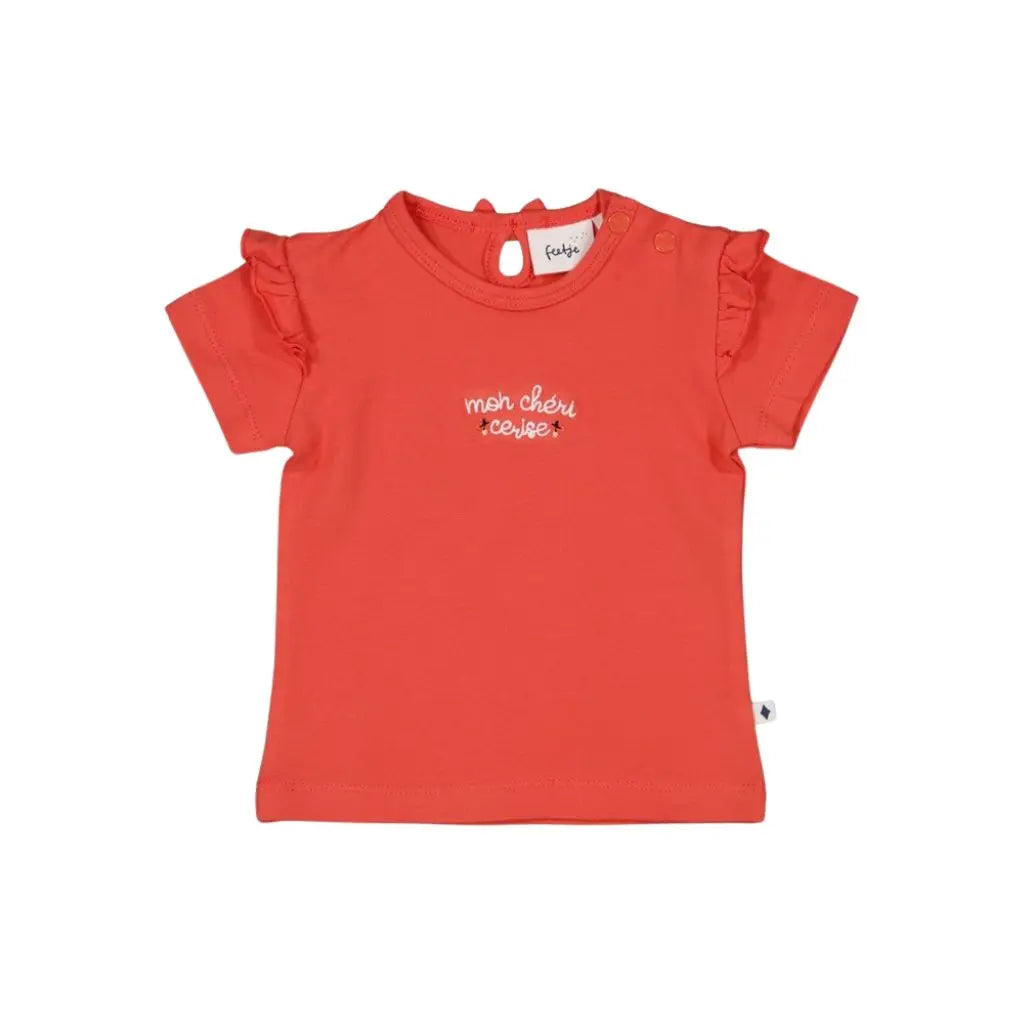 Feetje T-shirt - Mon Cheri m 62 Red Meisjes