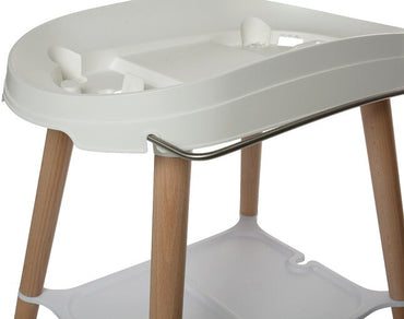 bébé-jou Support pour baignoire Sense blanc/bois clair