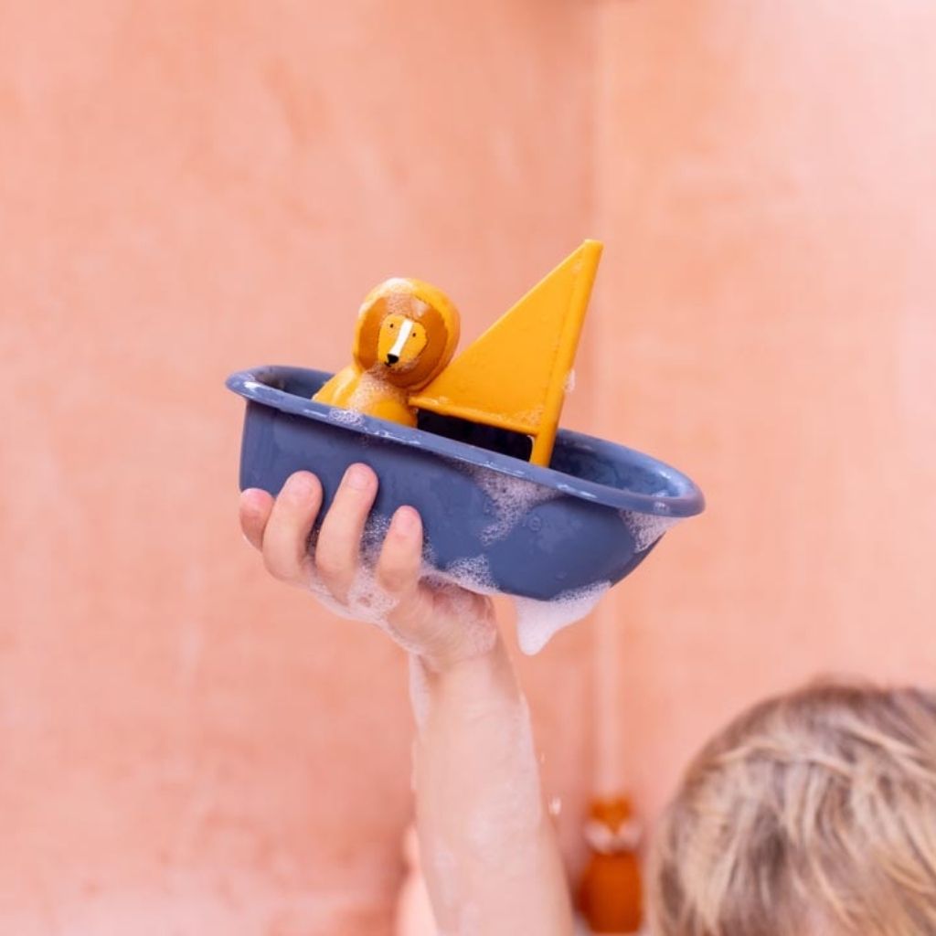 Trixie Jouet de bain Voilier Mr. Lion