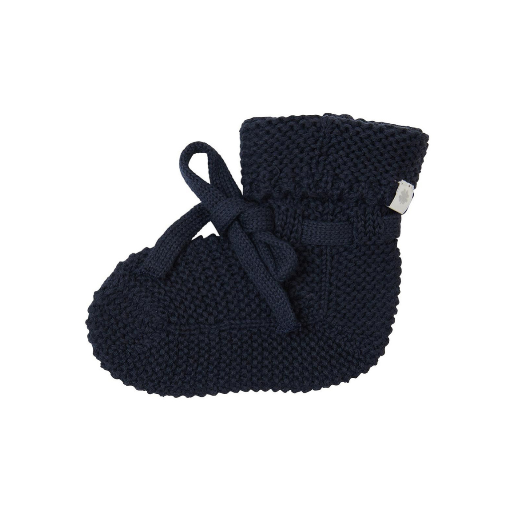 Noppies Paire de chaussettes Booties Knit Nelson 0 à 12 m Navy