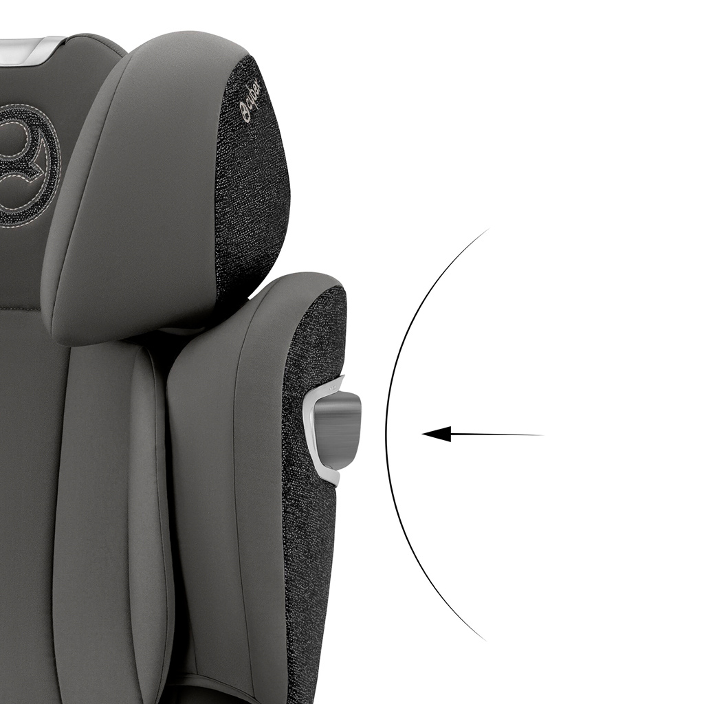 Cybex INFO: autostoel Solution T I-FIX gr2/3 Mirage Grey