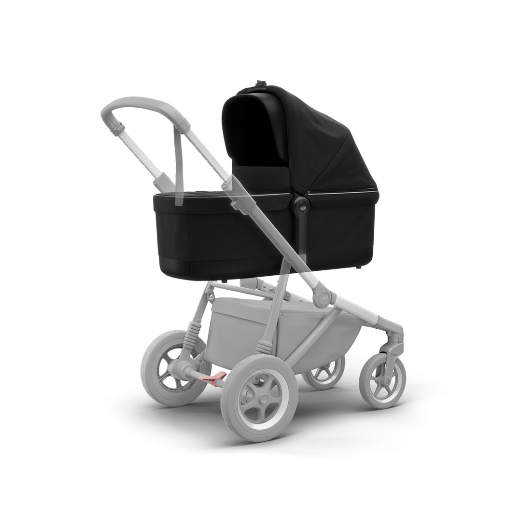 Thule Poussette Sleek + nacelle Midnight Black