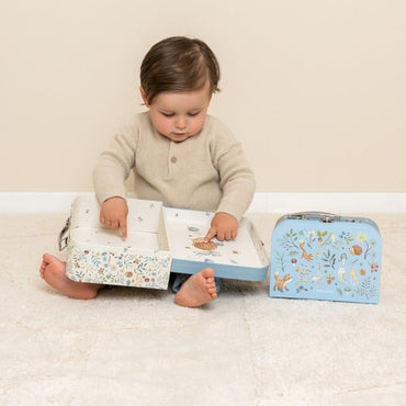 Little Dutch Koffertje Forest Friends Blue - 2 stuks