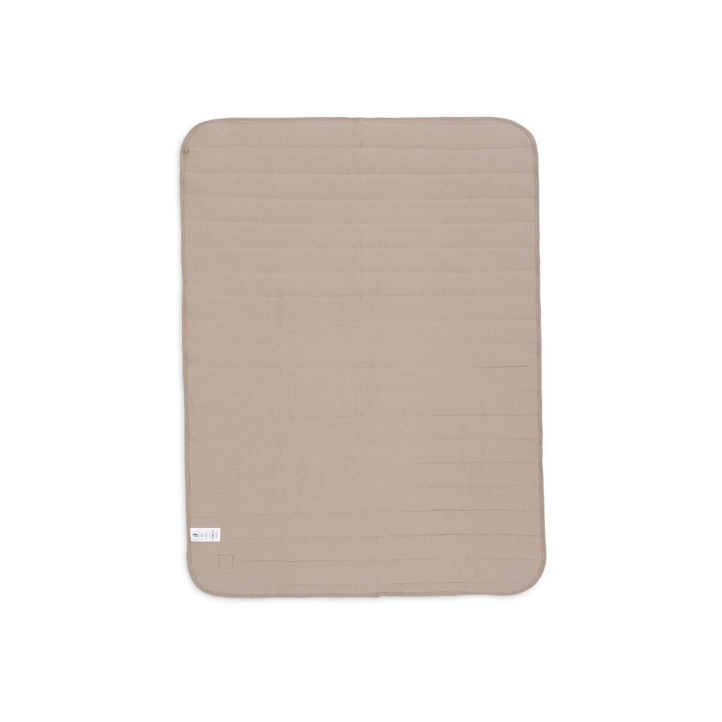 Jollein Couverture pour berceau Velvet Rib Milky Coffee 75 x 100 cm