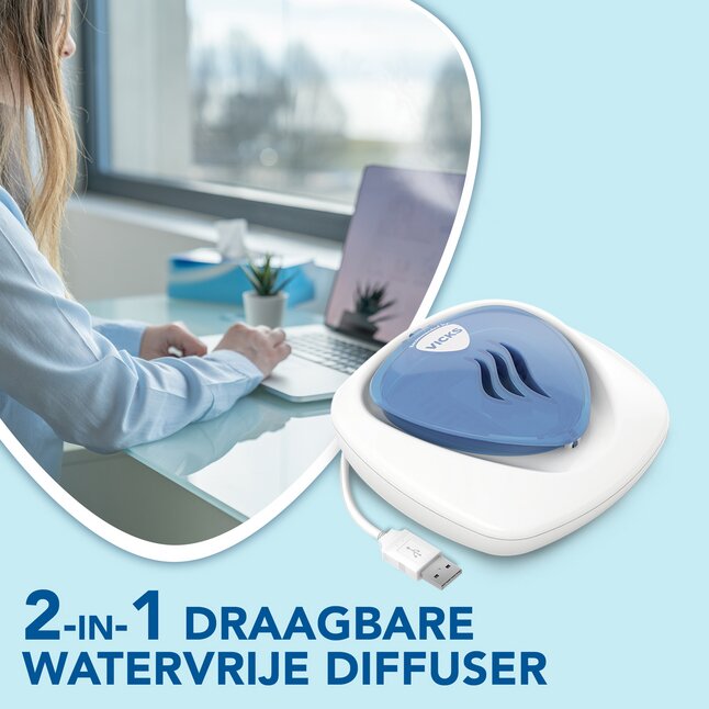 Vicks Diffuseur de parfum Mentol