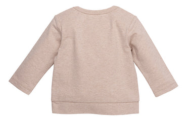 B*E*S*S T-shirt met lange mouwen Tiny Human* Melange Sand