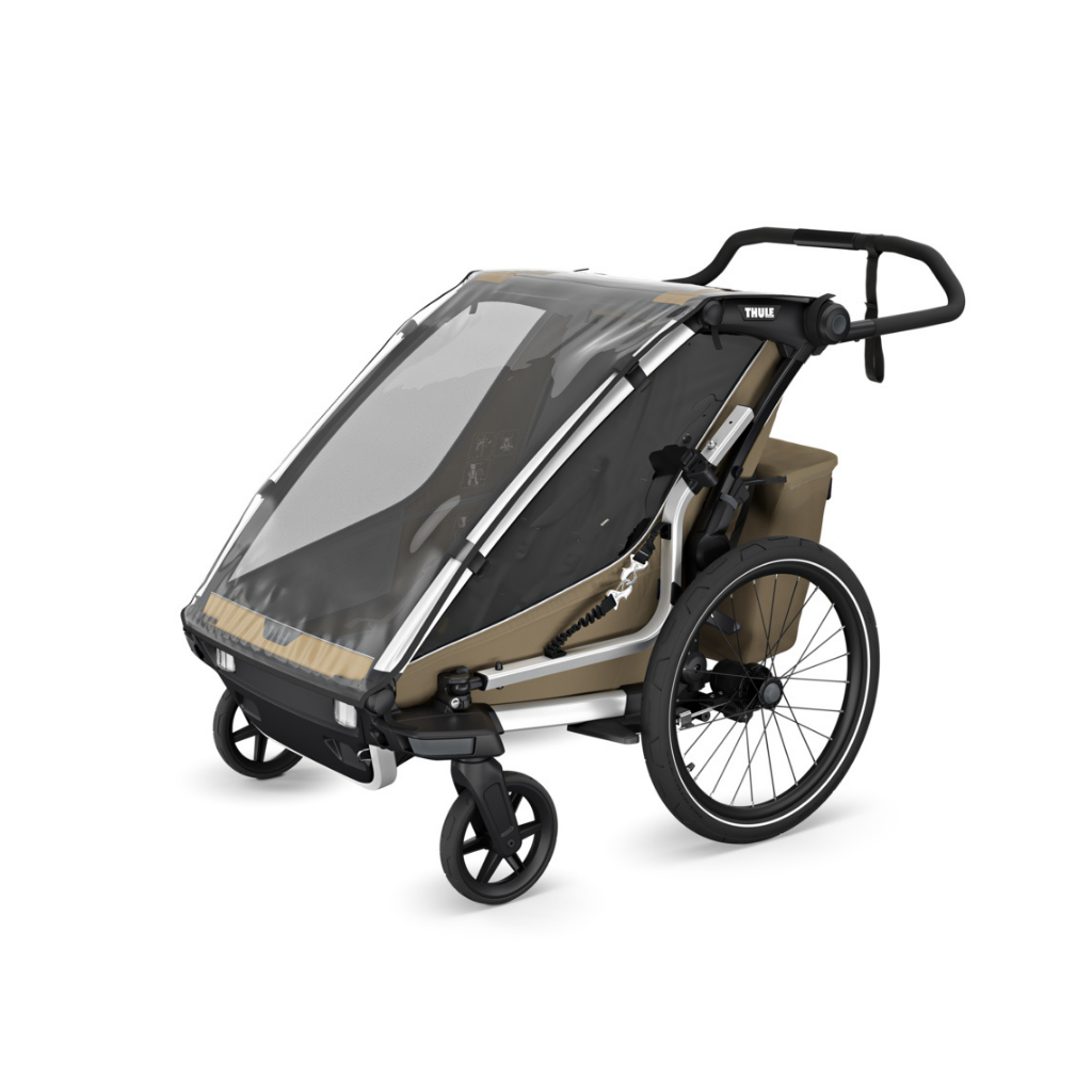 Thule Remorque de vélo Chariot Cross simple Faded Khaki