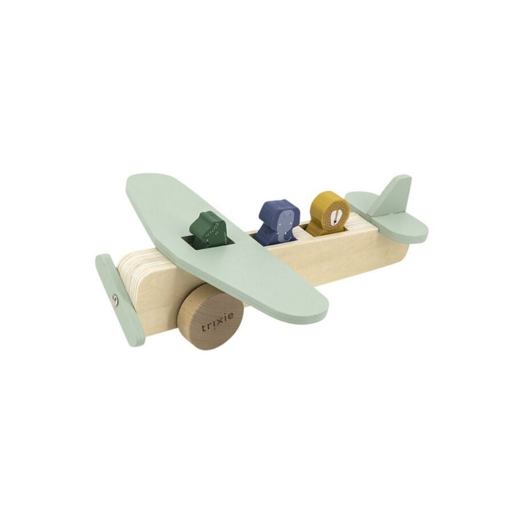 Trixie Avion en bois Animaux