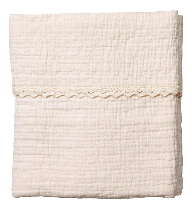 Koeka Deken voor wieg of park Elba Lace Milky