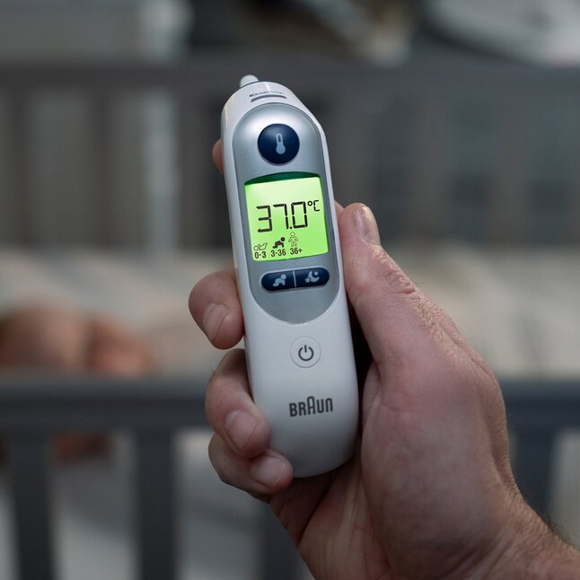Braun Thermomètre infrarouge ThermoScan 7- avec Age Precision