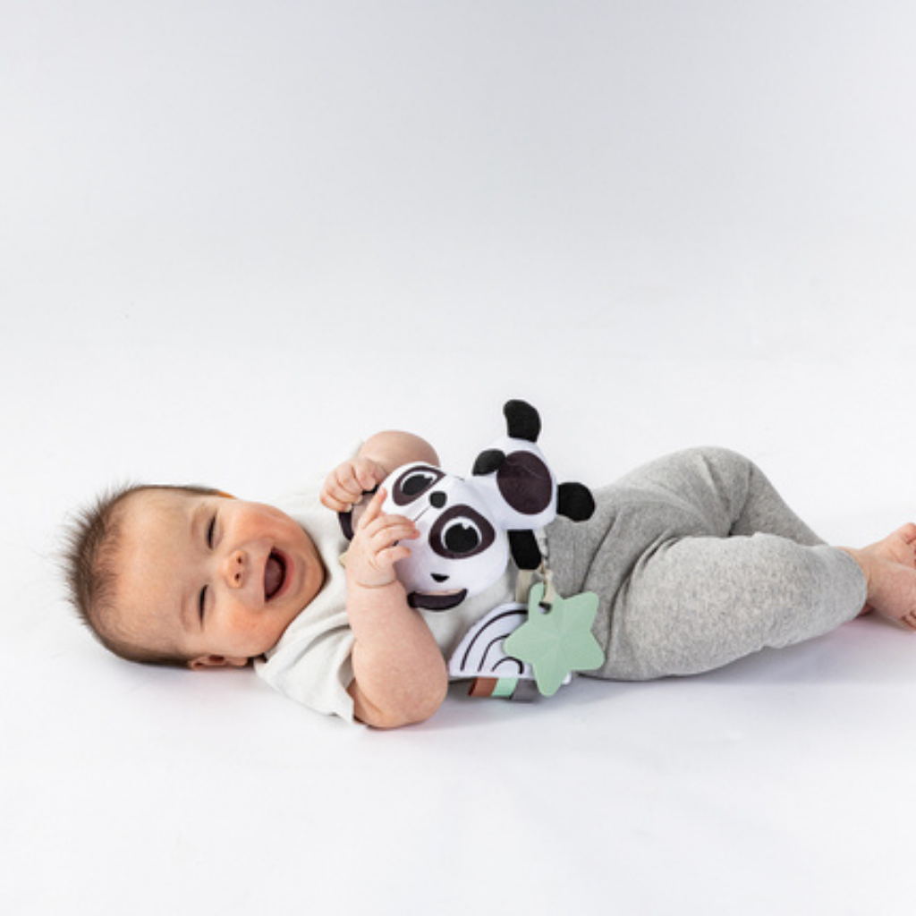 Tiny Love Jouet d'activité Panda Elisabeth Black & White Decor