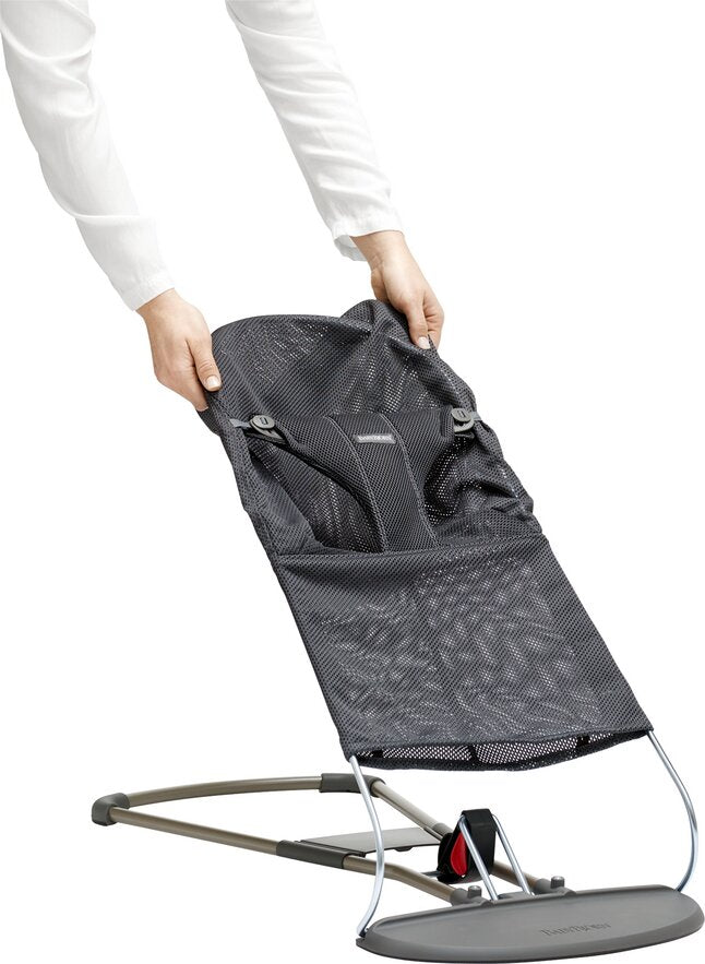 BabyBjörn Hoes voor relax Bliss/Balance Soft Mesh antraciet