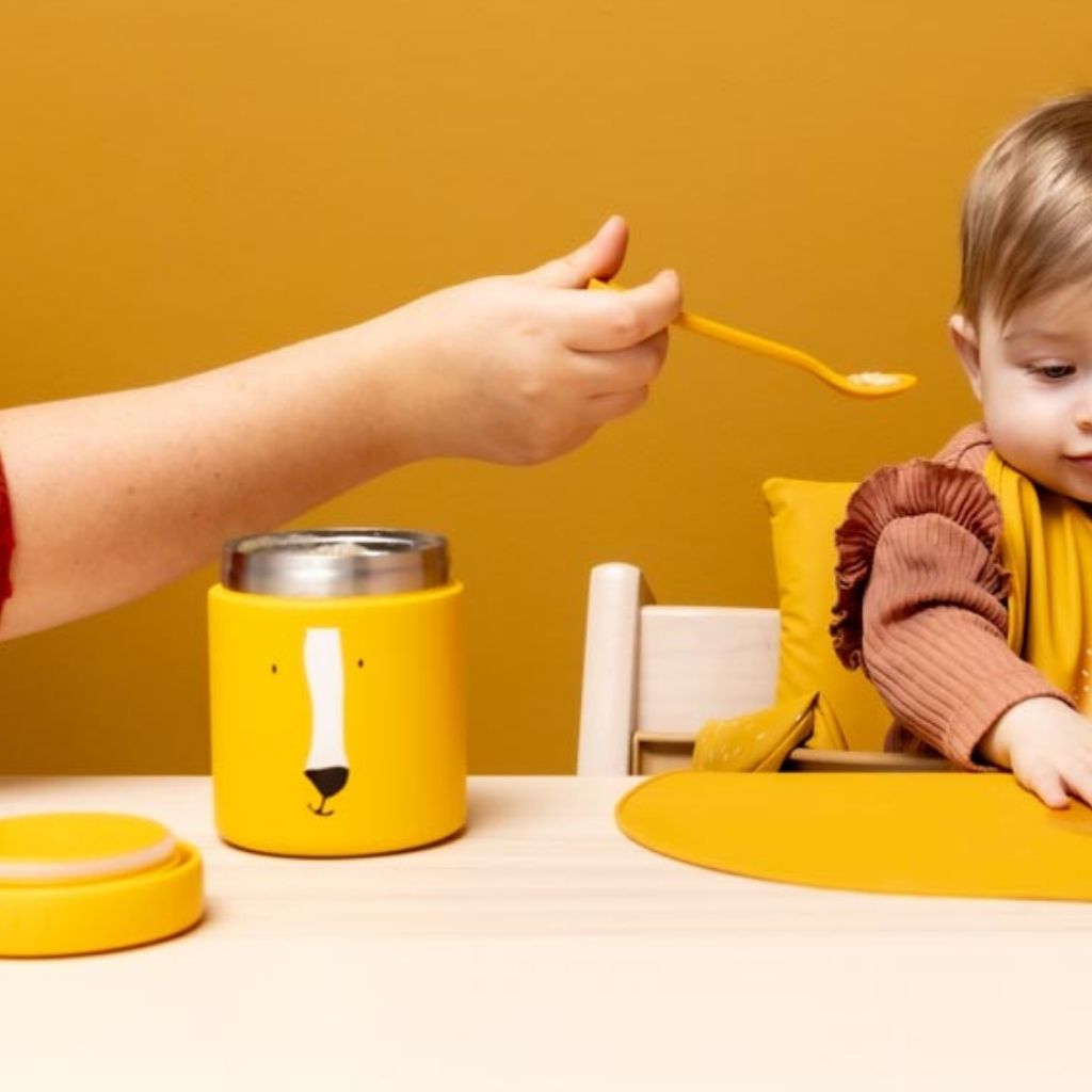 Trixie Pot de conservation isotherme Mr. Lion jaune 350 ml