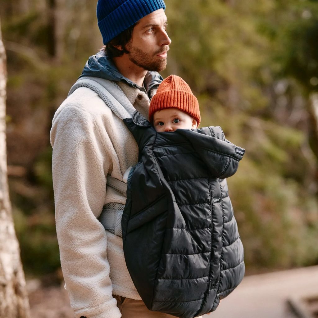 BabyBjörn Cape pour porte-bébé hiver noir
