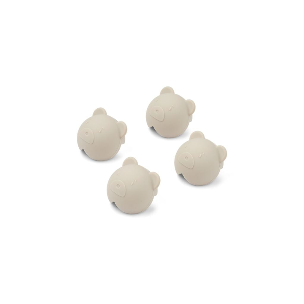 Liewood Hoekbeschermer voor tafel Abraham Bear Sandy - 4 stuks