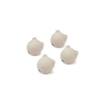 Liewood Hoekbeschermer voor tafel Abraham Bear Sandy - 4 stuks