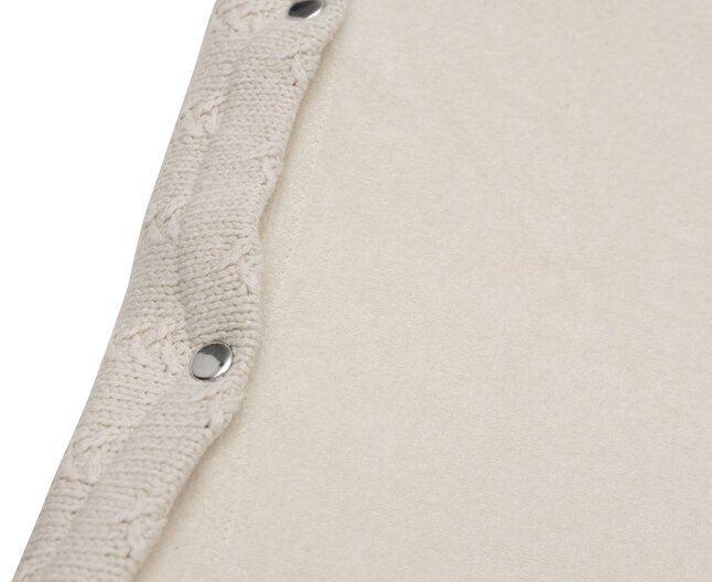 Jollein Hoes voor waskussen Grain Knit Oatmeal