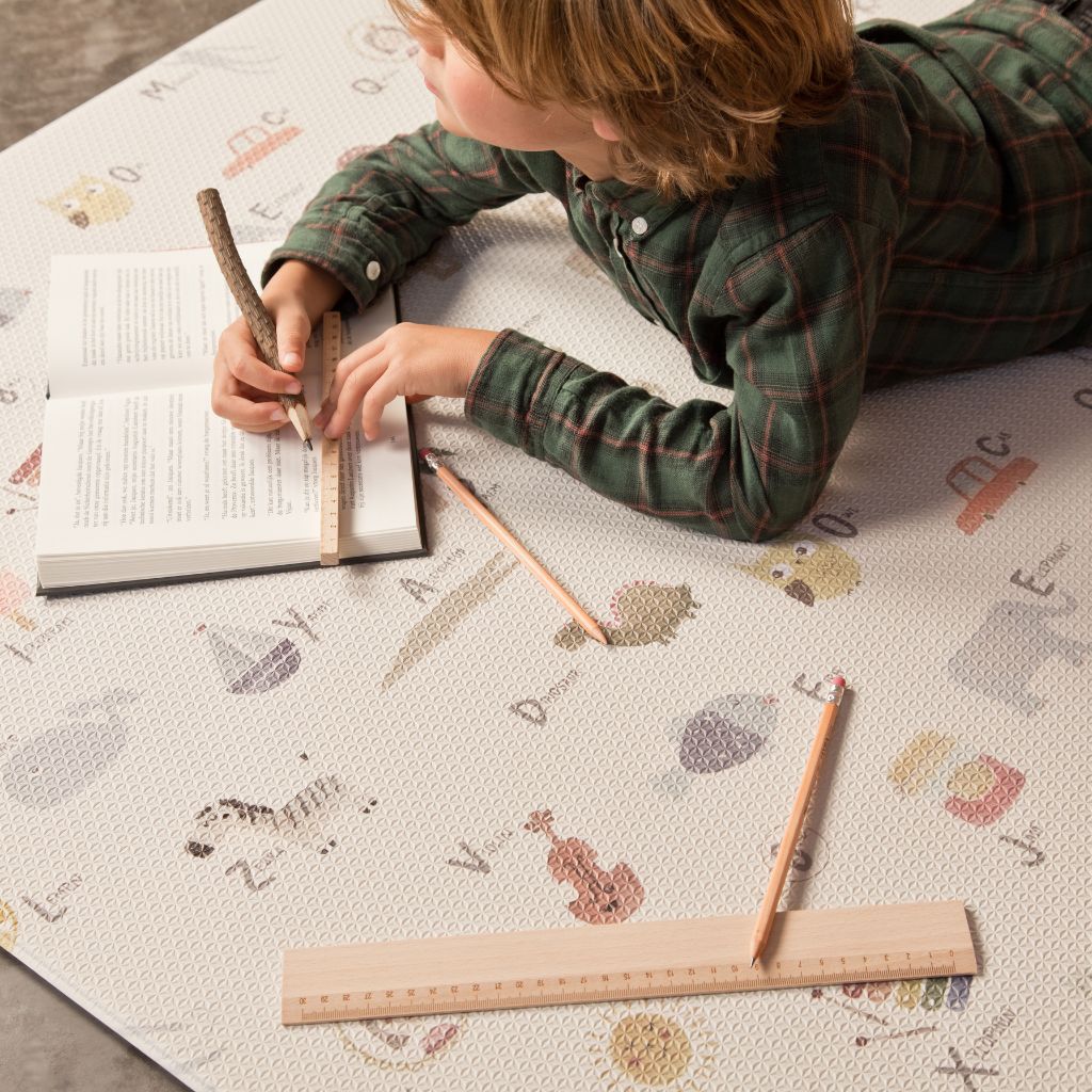 Little Gem Tapis de jeu ABC - 140 x 200 cm