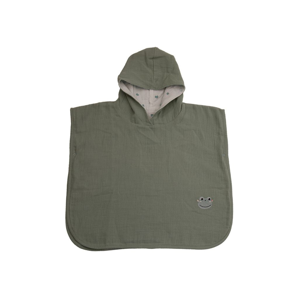 Dreambee Poncho Oscar reversible grenouille